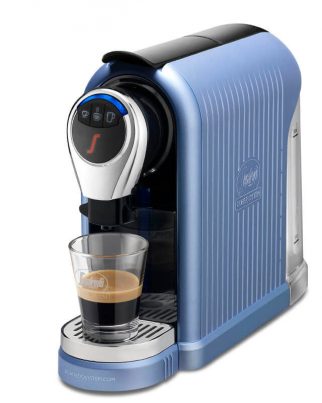 מכונת אספרסו ביתית סגפרדו espresso 1plus בצבע תכלת מט