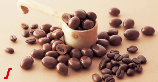 פולי קפה מצופים בשוקולד