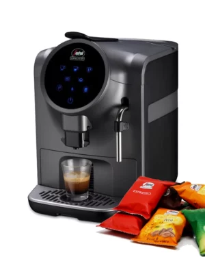 SZ PLUS מכונת קפה איטלקית עם מסך מגע חדשני עם 120 קפסולות מתנה
